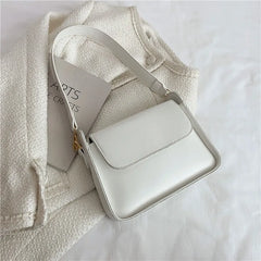 PU Leather Women Underarm Bags Flap Handbags Ladies Shoulder Bags