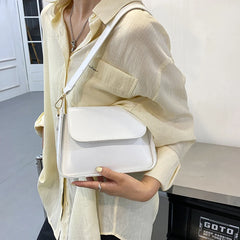 PU Leather Women Underarm Bags Flap Handbags Ladies Shoulder Bags