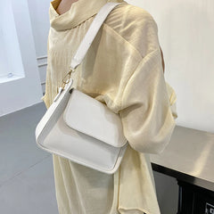 PU Leather Women Underarm Bags Flap Handbags Ladies Shoulder Bags
