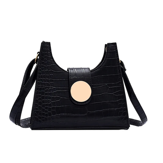 Crocodile Pattern Shoulder Bag Ladies Handbag