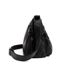 Vintage PU Leather Women's Handbag Classic Hobos Ladies Shopper Messenger Bag