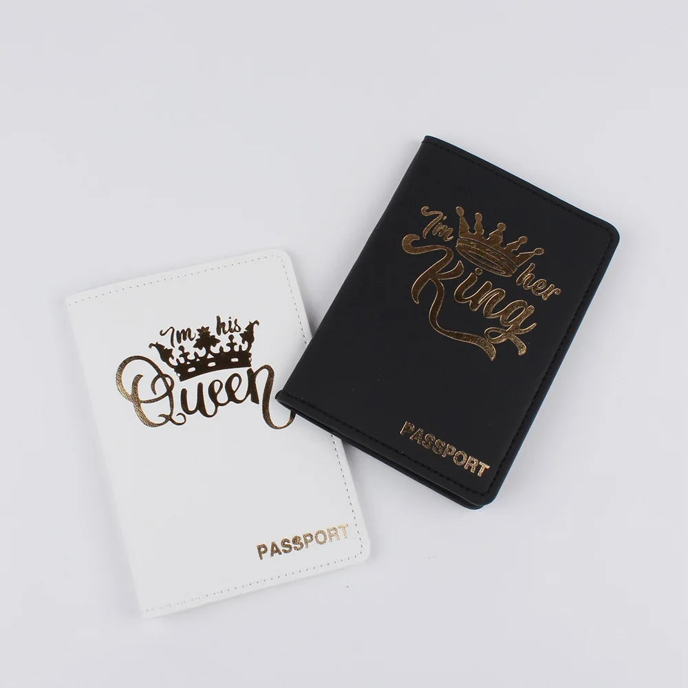 Travel Passport Cover World Map PU Leather American Holder Case