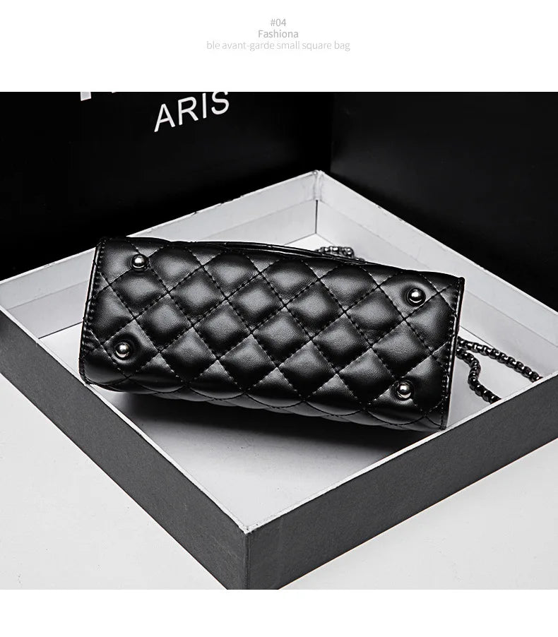 PU Leather Classic Style Women Passenger Bag Handbag