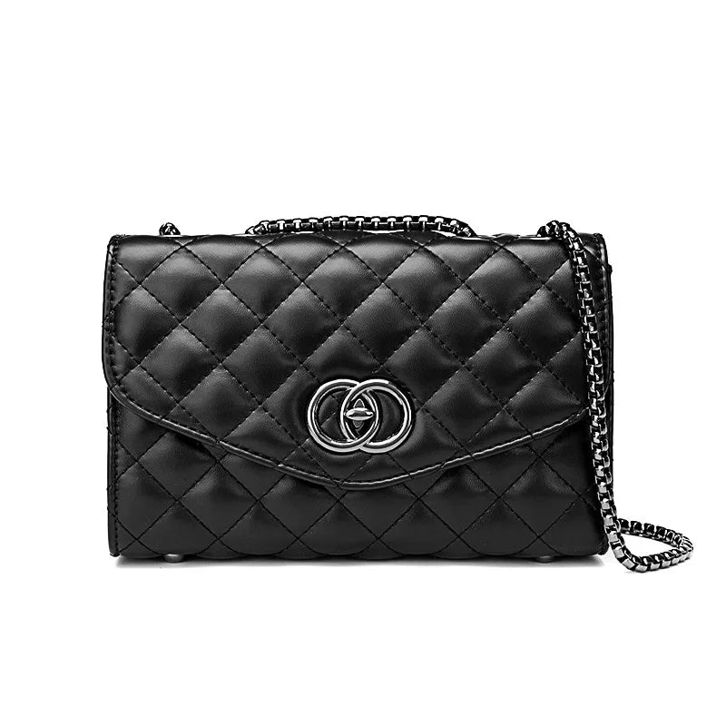 PU Leather Classic Style Women Passenger Bag Handbag