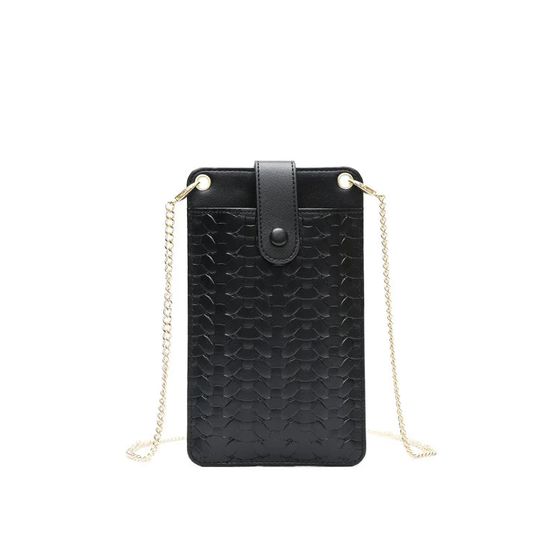 PU Handbags Bags for Women Ladies Girls Crossbody Hasp Purse Clutch Phone Wallet
