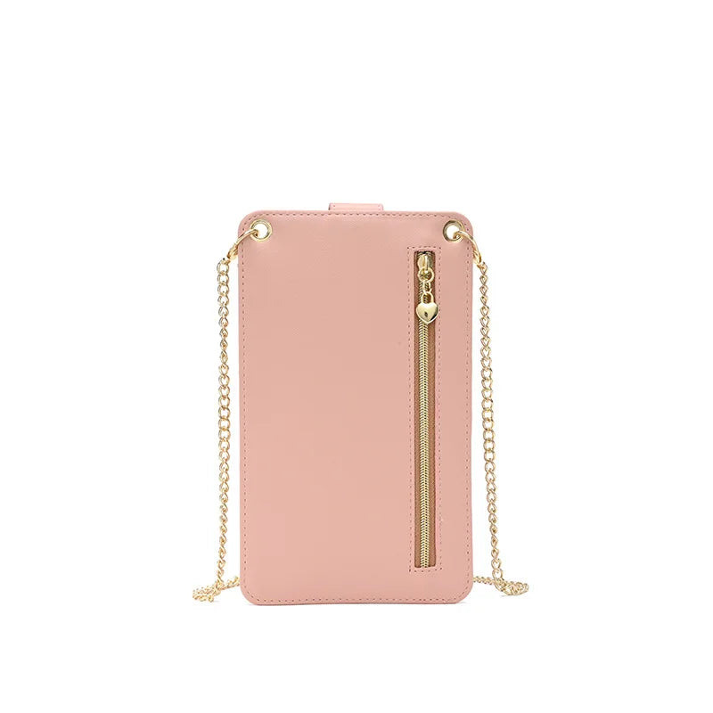 PU Handbags Bags for Women Ladies Girls Crossbody Hasp Purse Clutch Phone Wallet