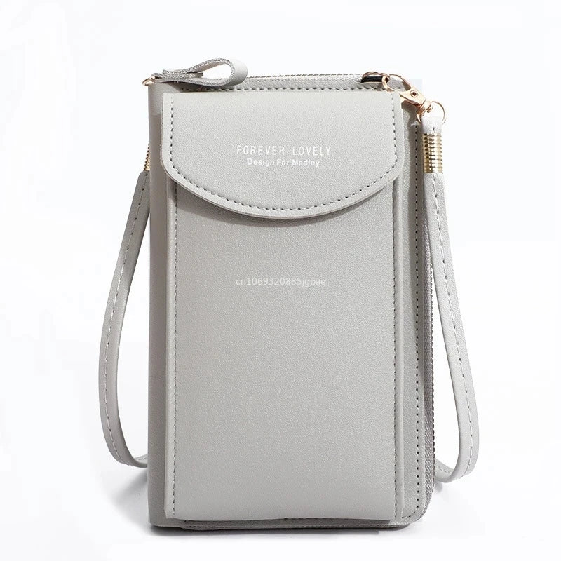 PU Handbags Woman Bags Crossbody Purse Clutch Phone Wallet Shoulder Bag