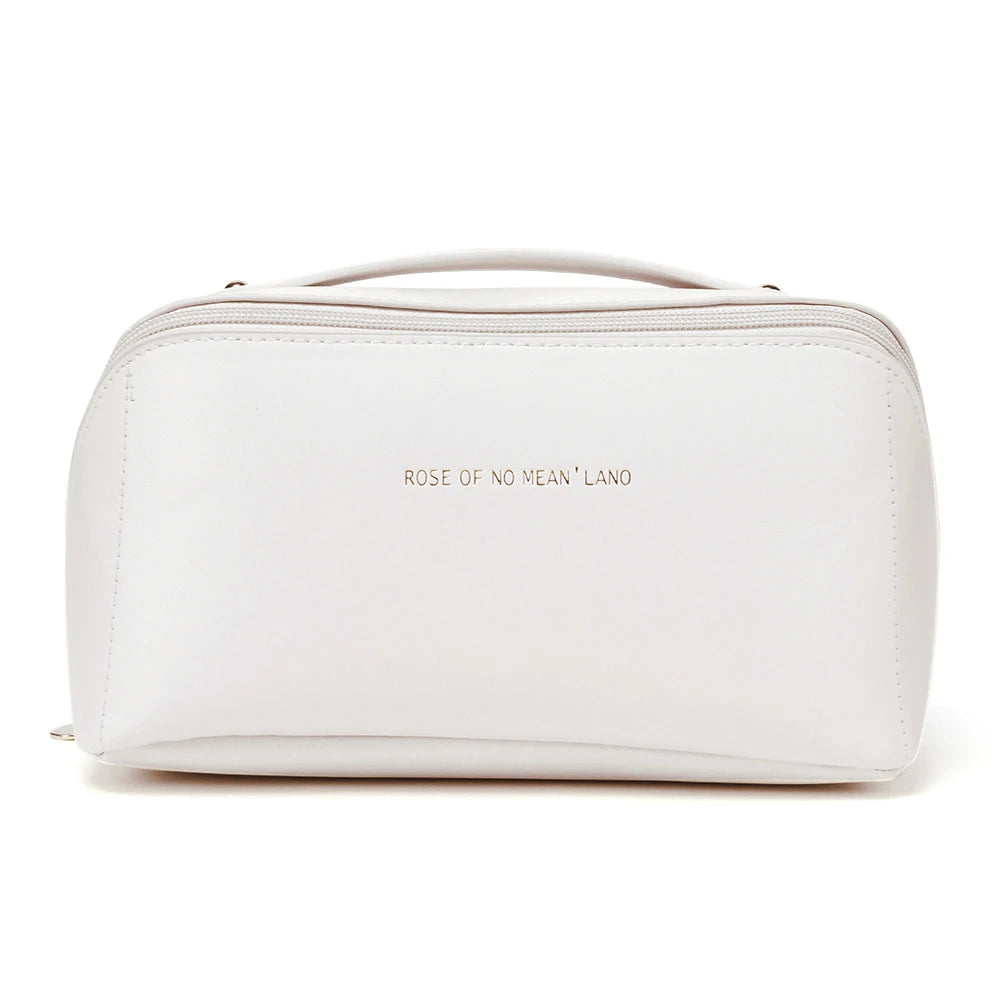 PU Makeup Brushes Pouch Large Capacity Women Toiletries Storage