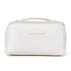 PU Makeup Brushes Pouch Large Capacity Women Toiletries Storage
