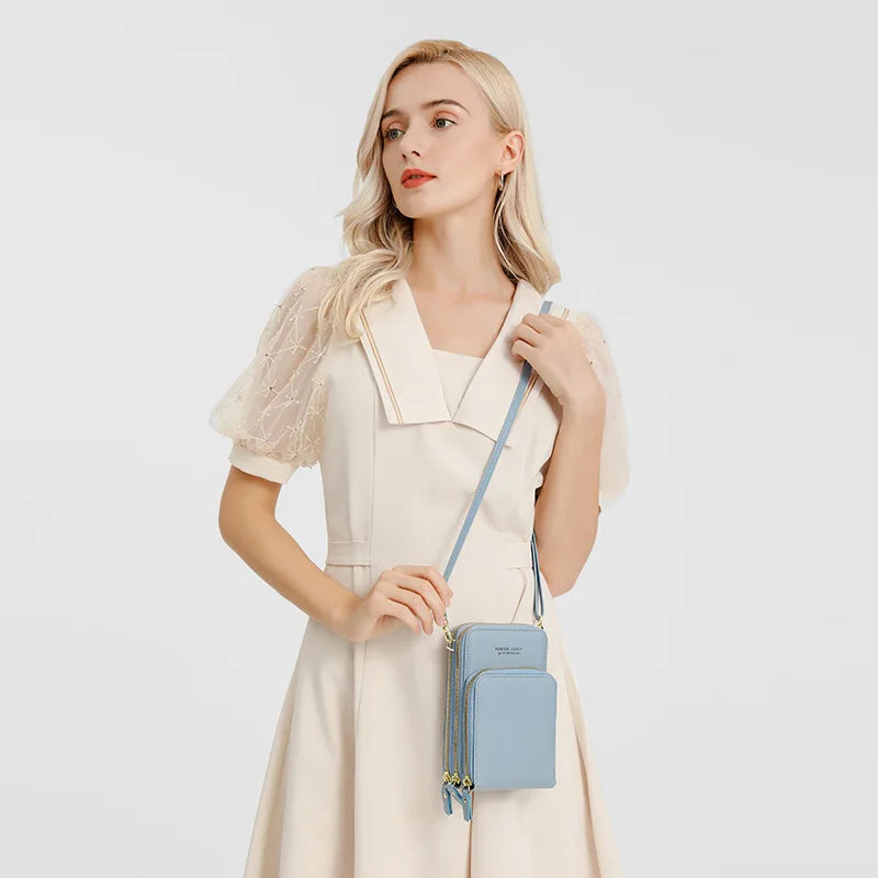 PU Multifunction Shoulder Bag Mini Crossbody Bags