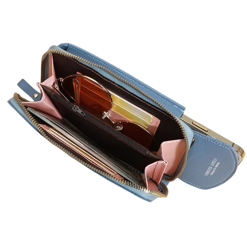 PU Multifunctional Solid Shoulder Bag Women's Handbag Tote Bag