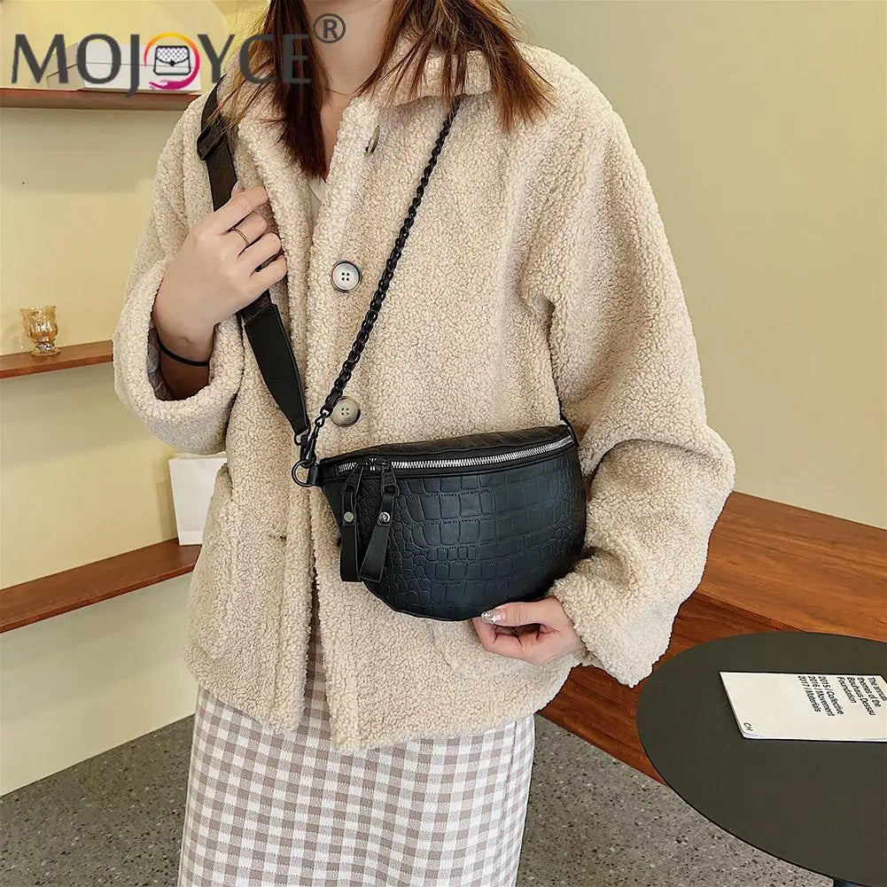 PU Pockets Belt Bag Sport Novelty Girls Waist Bags Travel Phone Anti-Theft