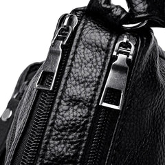 PU Soft Leather Women's Bag Multi-compartment Shoulder Messenger Bag