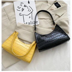 PU Vintage Casual Ladies Handbag Shoulder Bag Shopping Bag