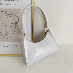 PU Vintage Casual Ladies Handbag Shoulder Bag Shopping Bag
