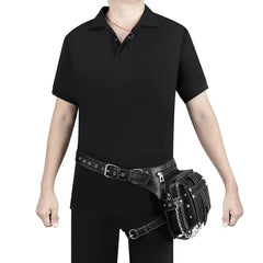 Gothic Steampunk Waist Bag Fanny Pack Thigh Leg Hip Purse