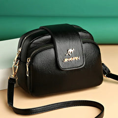 PU Women Bag Cross-border Messenger Bag Retro Small Square Bag