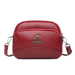 PU Women Bag Soft Leather Messenger Bag Ladies Shoulder Small Square Bag