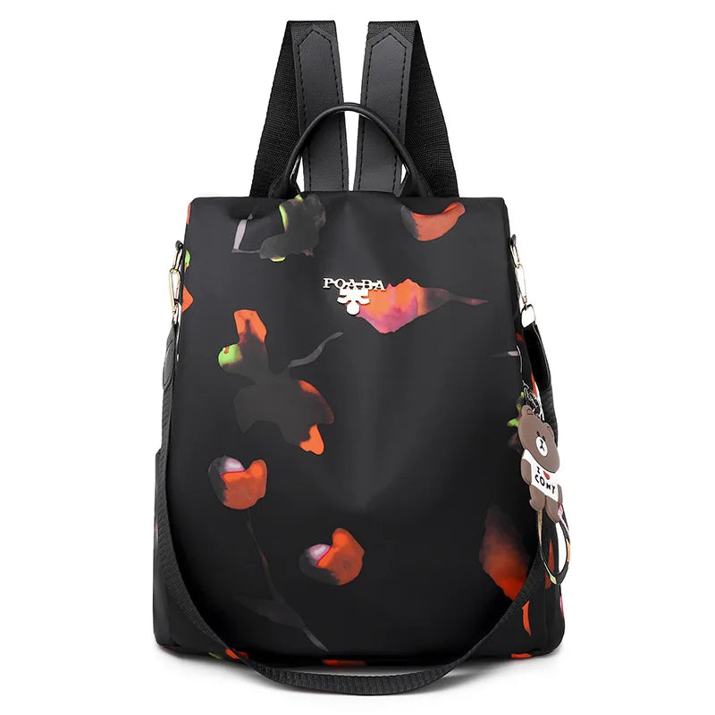 Women Backpack Waterproof Anti-theft Shoulder Bag School Bookbag