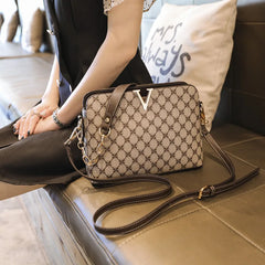 PU Leather Women Shoulder Bag Crossbody Chain Handbags Tote Casual
