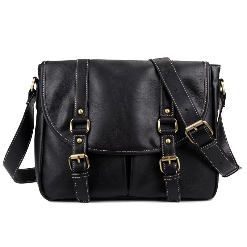 Men's Shoulder Bag, Casual Messenger Bag for Computer
