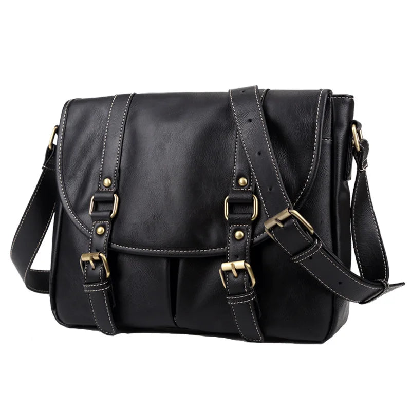Men's Shoulder Bag, Casual Messenger Bag for Computer
