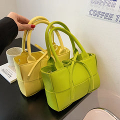 PU Leather One-Shoulder Female Bag Casual Messenger Handbag