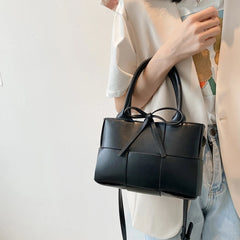 PU Leather One-Shoulder Female Bag Casual Messenger Handbag