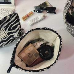 Leopard Large Makeup Bag Travel Cosmetic Beauty Case Handbag Organizer Clutch