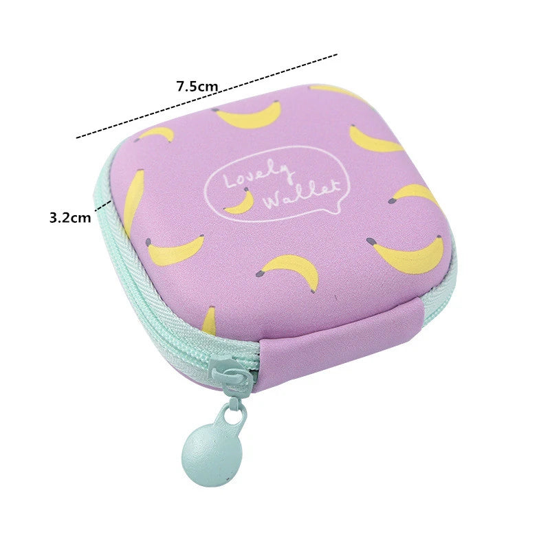 Mini Cartoon Earphone Organizer Bag Pouch Travel Accessorie Organizador