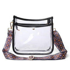 Transparent Small Tote Shoulder Commuter Niche Ladies Summer Cosmetic