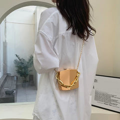 PVC Box Handbag Women Travel Beach Tote Crossbody Bag Summer Messenger