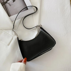 Korea Style PVC Candy Underarm Bag Transparent Crossbody Handbag