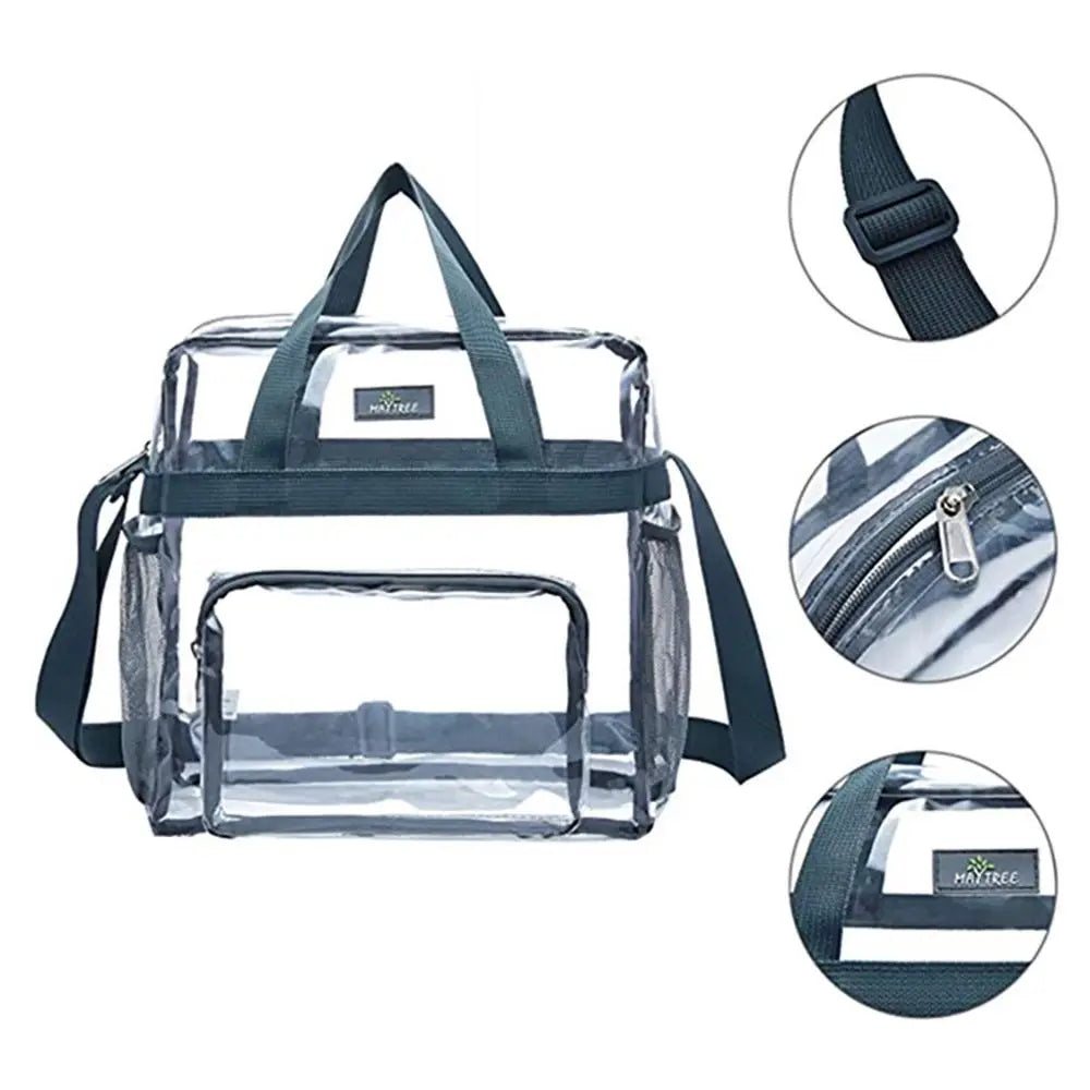 Clear Stadium Approved Crossbody Bag for Concerts Festivals