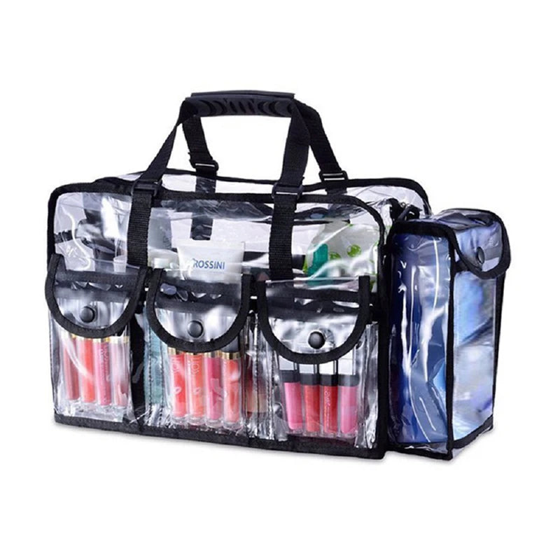 PVC Ladies Handbag Large Capacity Transparent Messenger Bag Beach Waterproof