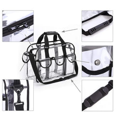 PVC Ladies Handbag Large Capacity Transparent Messenger Bag Beach Waterproof