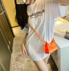 Solid PVC Mini Bag Women Handbag Shoe Shape Jelly Bag Crossbody Bags