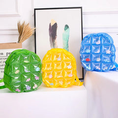 PVC School Bags For Girls Kids Bag Inflatable Kids Backpack