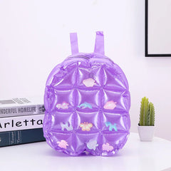 PVC School Bags For Girls Kids Bag Inflatable Kids Backpack