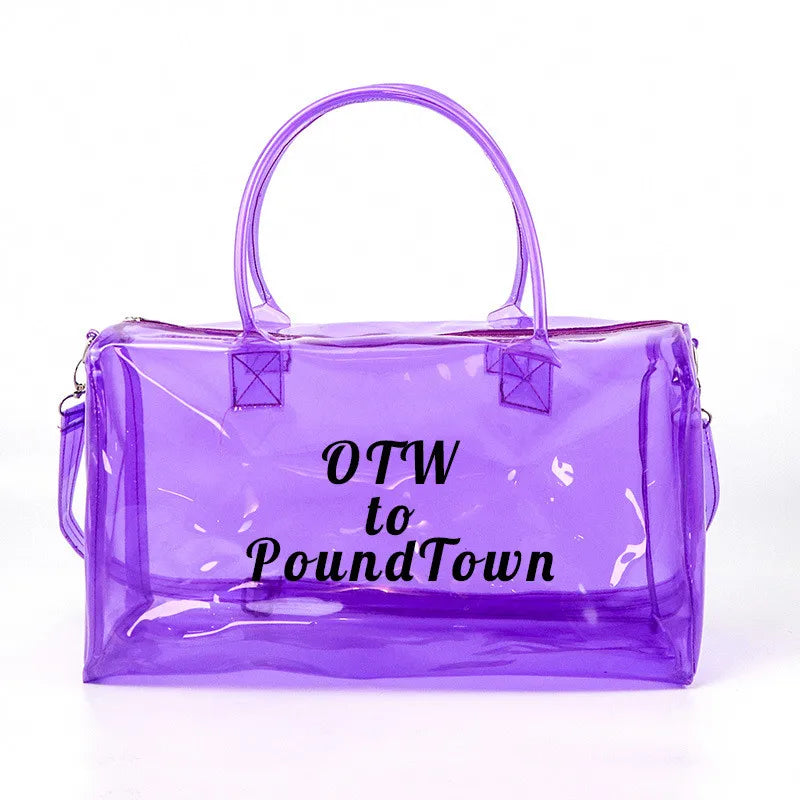 PVC Waterproof Yoga Gym Bag Outdoor Fitness Handbag Unisex Hiking