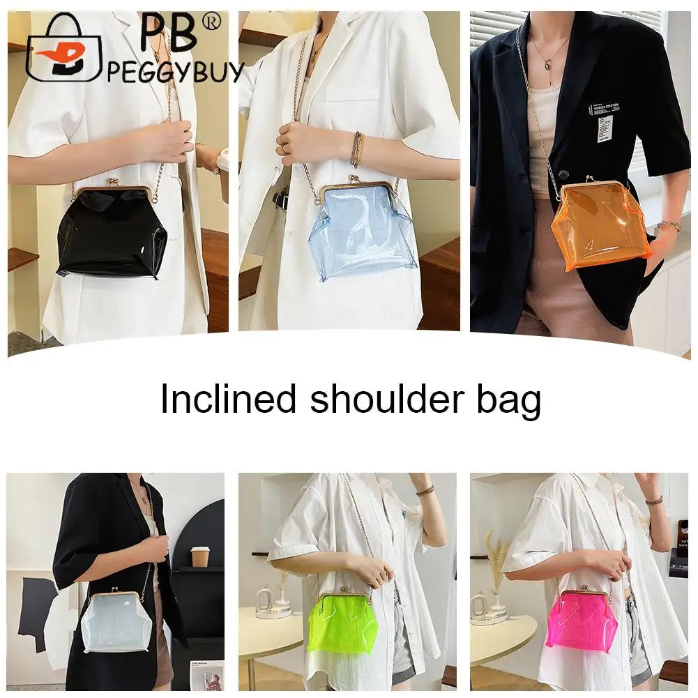 Transparent Crossbody Bag for Women