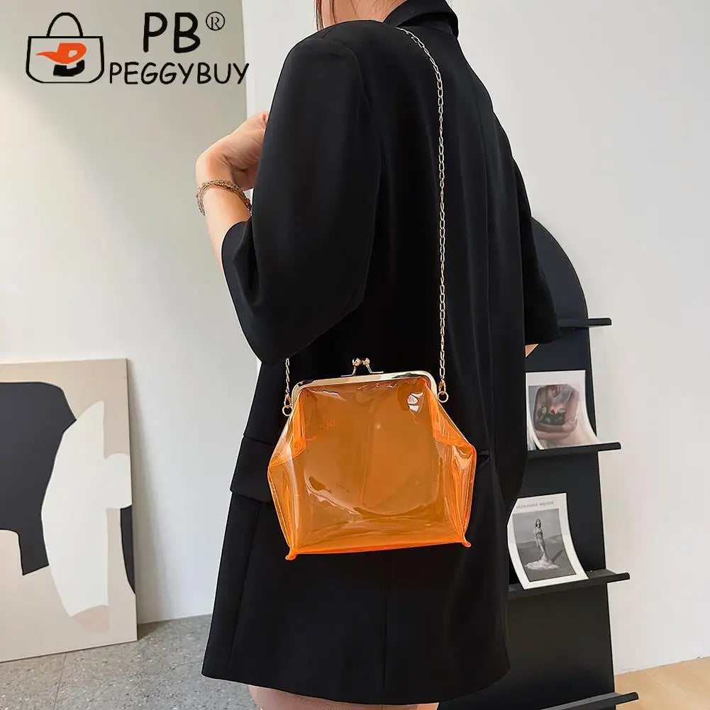 Transparent Crossbody Bag for Women