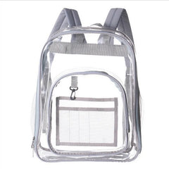 PVC Waterproof Transparent School Bag See Through Backpack