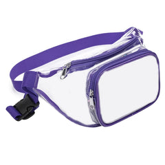 Transparent Women Waist Fanny Pack Belt Bag