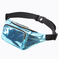 Colorful PVC Fanny Pack Women's Cross-Body Bag