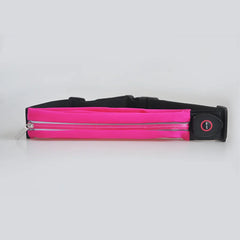Reflective LED Fanny Waist Waterproof Belt Gear Belt