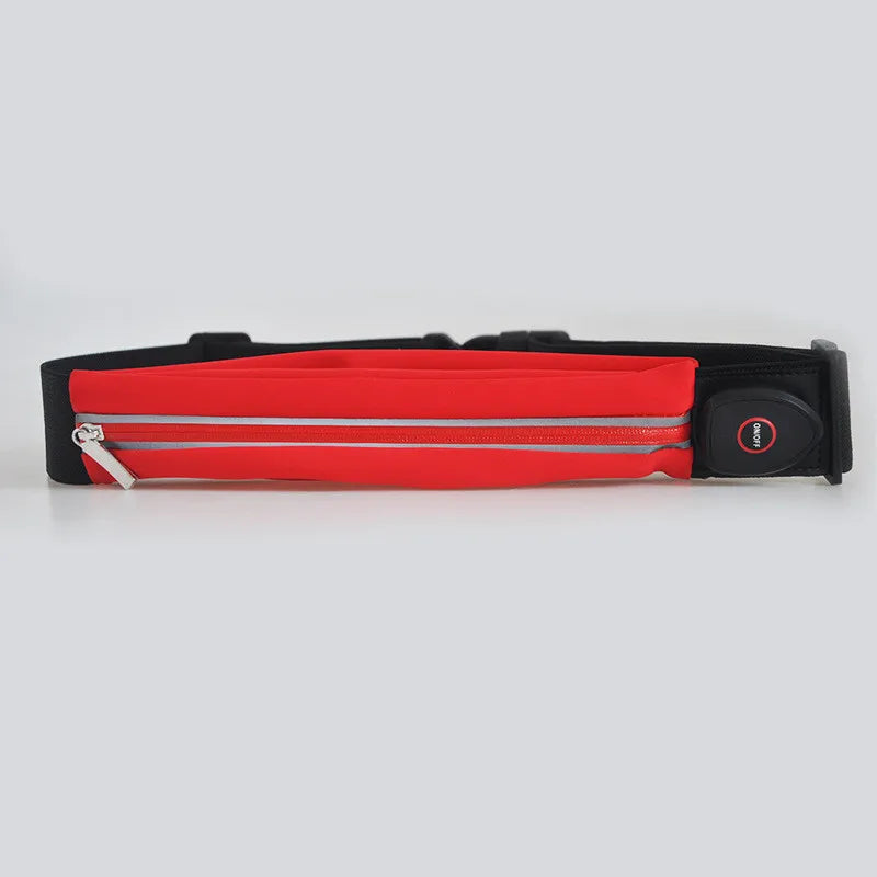 Reflective LED Fanny Waist Waterproof Belt Gear Belt