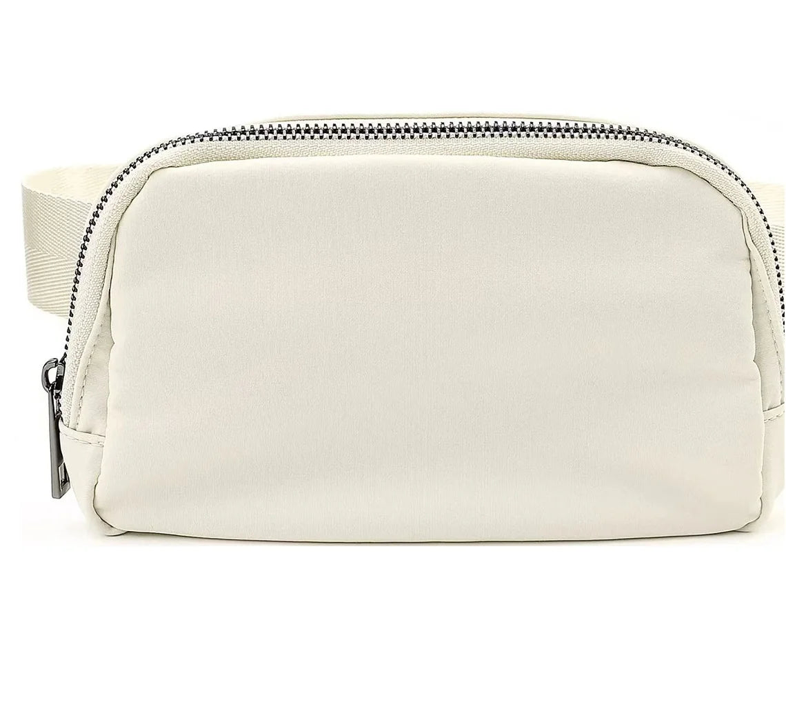 Women's Waist Bag Sports Zipper Chest Money Pouch