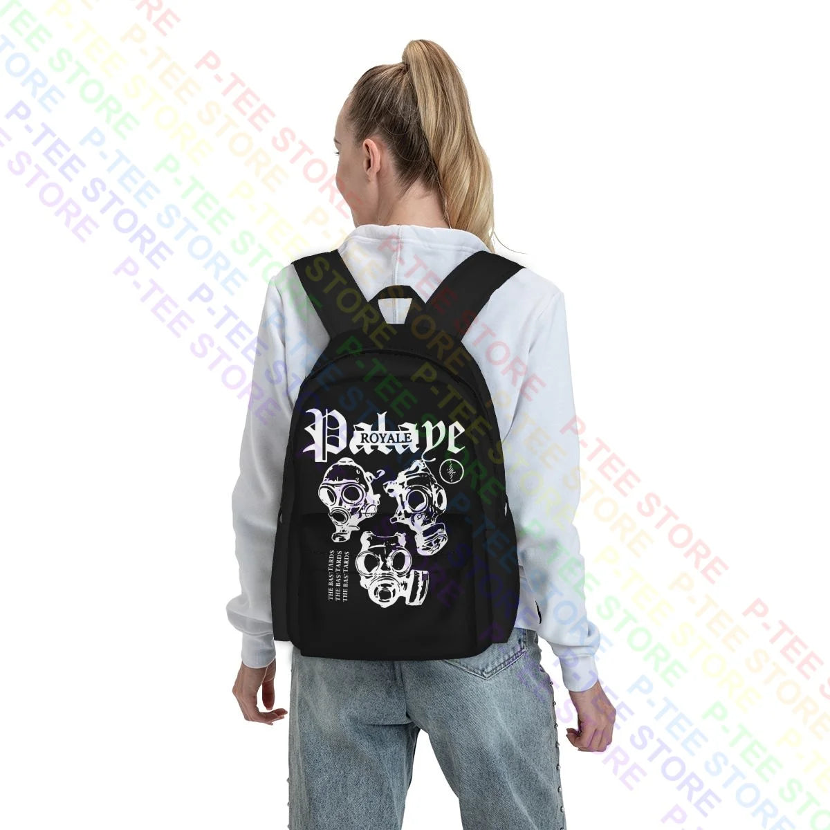 Palaye Royale Large Capacity Backpack Sports Style School Sport Bag