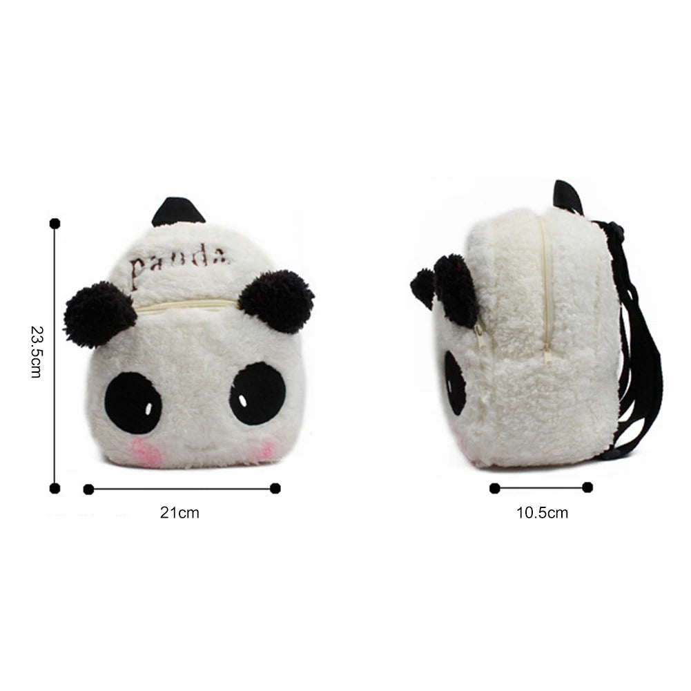 Panda Children Schoolbag Plush Backpack for Kids